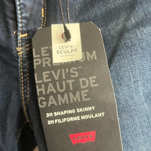 NWT LEVI’s 311 Shaping Skinny Jeans size 27 - Picture 8 of 13